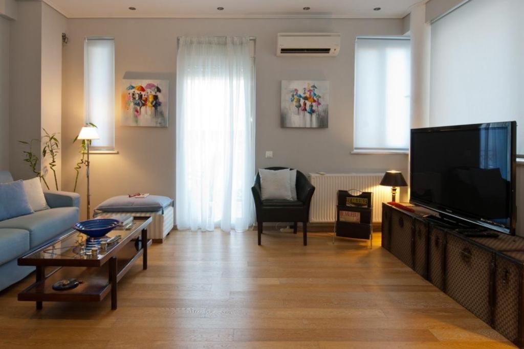 Acropolis Luxury Apartment With Balcony Athens Ngoại thất bức ảnh